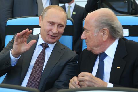 Блаттер получит Нобелевскую премию с подачи Путина Блаттер получит Нобелевскую премию с подачи Путина
