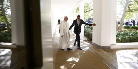 Папа Римский встретился с Обамой 