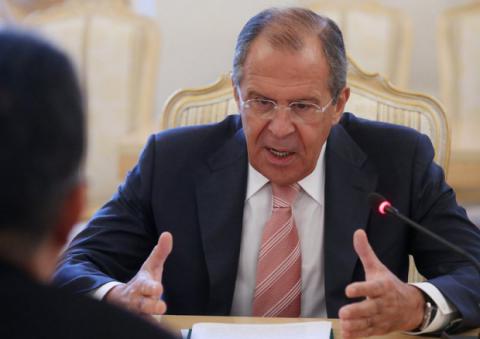 Лавров говорит, что масла в огонь подливают США, а не Россия Лавров говорит, что масла в огонь подливают США, а не Россия