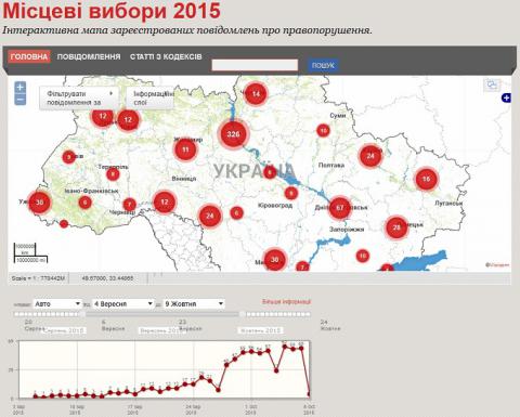 МВД запустит онлайн-карту для фиксации нарушений на местных выборах МВД запустит онлайн-карту для фиксации нарушений на местных выборах