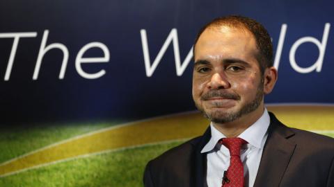 Принц Иордании официально выдвинул свою кандидатуру на пост главы FIFA