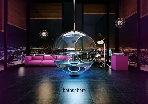 Если вам некого стесняться. Стеклянная подвесная сферическая ванна Bathsphere (ФОТО) Если вам некого стесняться. Стеклянная подвесная сферическая ванна Bathsphere (ФОТО)