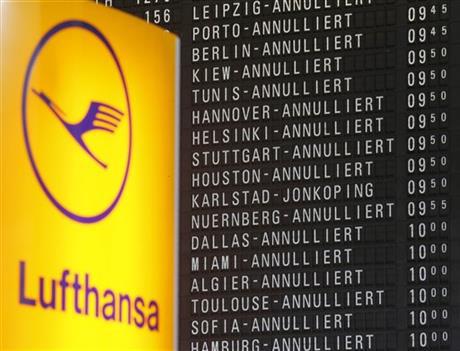 100 000 человек застряли в аэропортах по всему миру из-за забастовки в Lufthansa