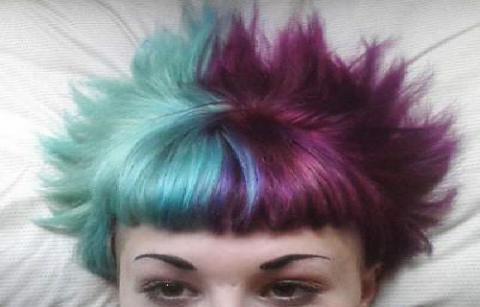 Двухцветные волосы - модный тренд этого сезона (ФОТО)