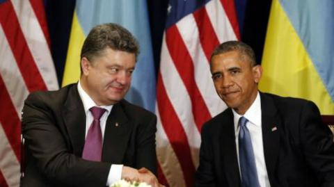 Благодарим США за очередную военную помощь Украине, - Порошенко