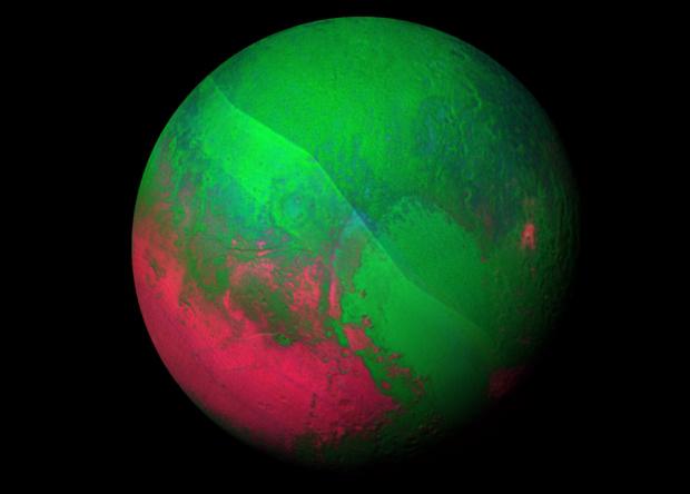 Цветной Плутон или как выглядит Солнечная система с другого ракурса