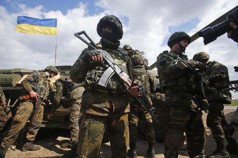 Новый год в АТО начался с обстрелов Новый год в АТО начался с обстрелов