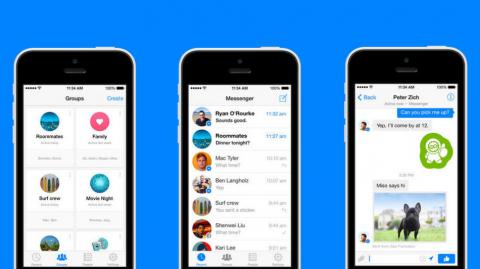 Facebook Messenger установил рекорд Facebook Messenger установил рекорд