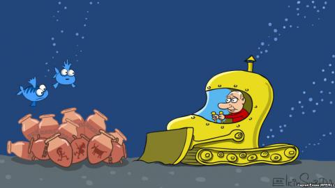 Крым в карикатурах: как его видит Россия (ФОТО)