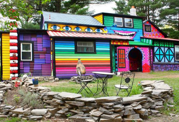 Странное искусство, или как выглядит психоделический дом в США (ФОТО)