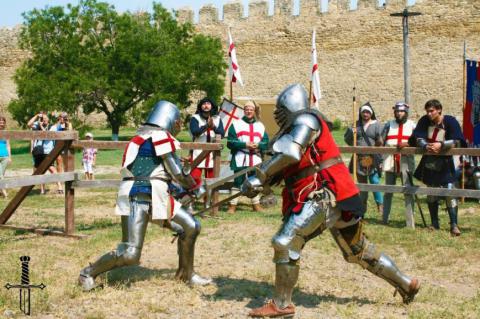 Крепость «Аккерман» и ее рыцари: турниры, история и связь времен (ВИДЕО)