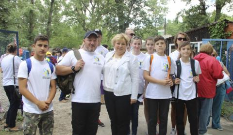 Игры патриотов: юные "киборги" провели квест на Трухановом острове (ФОТО, ВИДЕО)