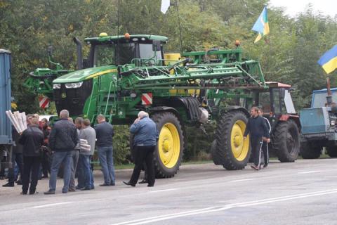 Аграрии Украины массово вышли на митинг (ФОТО)
