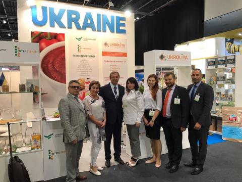 Киевская ТПП организовала национальные стенды на крупнейших выставках продовольствия (ФОТО)