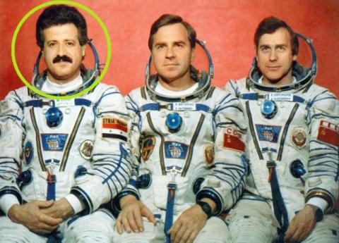 О роли украинских разведчиков в судьбе первого космонавта Сирии