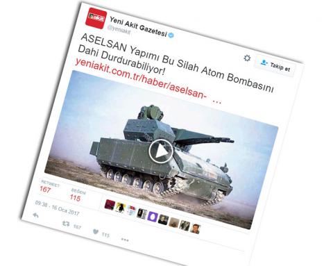 Соцсети высмеяли создание турецкого "оружия века" (ФОТО)