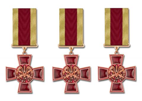 Разведчиков АТО наградили боевым крестом "За ранение в бою" (ВИДЕО)