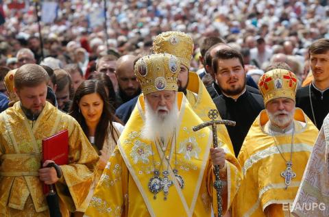 Филарет протягивает руку украинцам за рубежом Филарет протягивает руку украинцам за рубежом