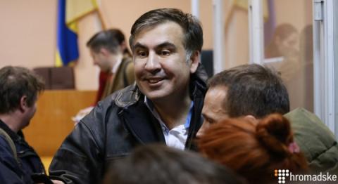 После выхода из СИЗО Саакашвили ходил в посольство Голландии
