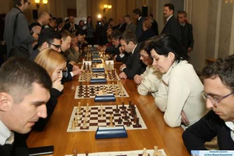 В Верховной Раде состоялся шахматный турнир «Мемориал Вячеслава Черновола»