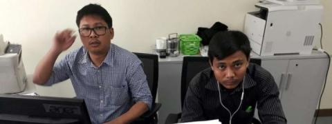 В Мьянме двух журналистов Reuters могут приговорить к 14 годам заключения