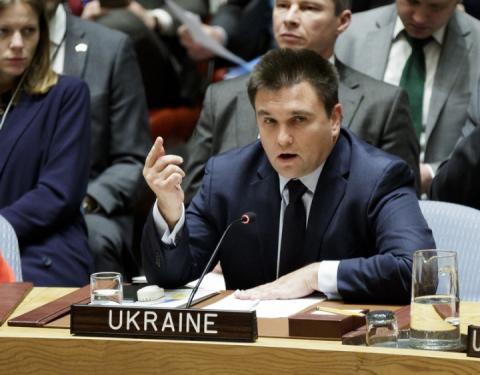 Климкин в ООН назвал политические убийства одной из тактик РФ по дестабилизации Украины