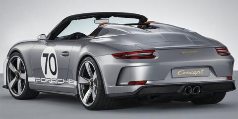 Концепт Porsche 911 Speedster приурочили к юбилею бренда