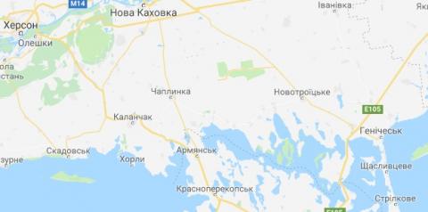 Выбросы в Крыму: на юге Херсонской области отмыли 300 км дорог