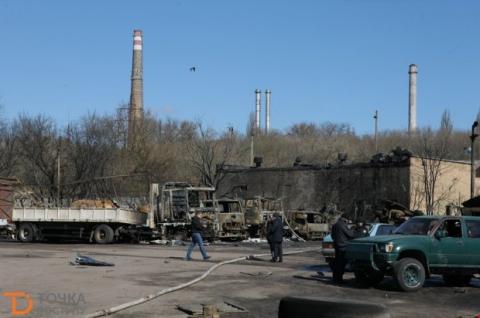 Большое пожарище: фото автостоянки после пожара и взрывов в Кропивницком