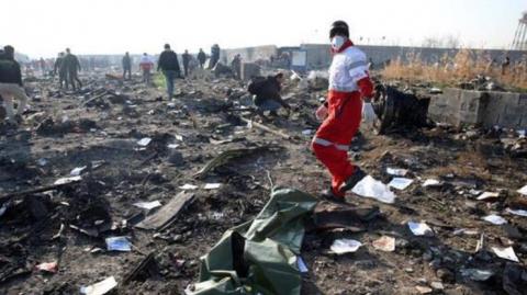 Авиакатастрофа в Иране: найдены два черных ящика