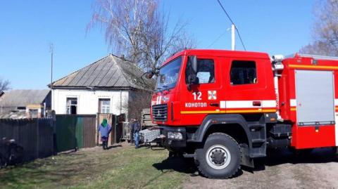 В Сумской области при пожаре погибли люди