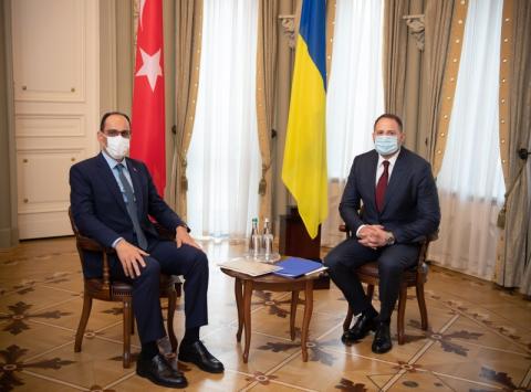 В Офисе Президента состоялась встреча украинской и турецкой делегаций по углублению двусторонних отношений