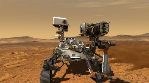NASA отправила на Марс "коронавирусный" месседж