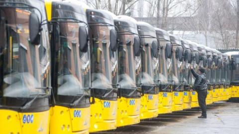 На маршрутах Киева появятся сверхсовременные автобусы