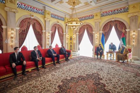 Президент Украины встретился с Премьер-министром Объединенных Арабских Эмиратов