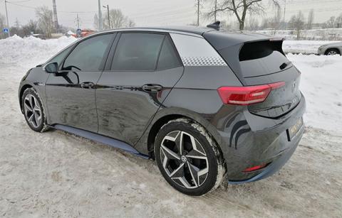 В Украину приехал новейший электромобиль Volkswagen ID.3