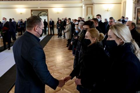 Владимир Зеленский принял участие в прощании с Анатолием Зленко