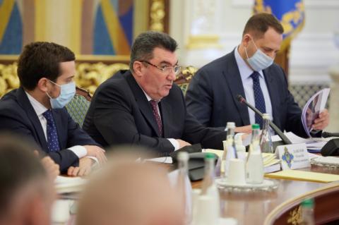 На заседании СНБО под председательством Владимира Зеленского рассмотрены вопросы гособоронзаказа на 2021 год и национализации «Мотор Сичи»