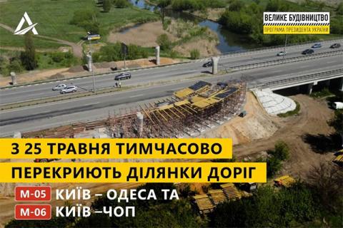 В Украине перекрыли две важные международные трассы