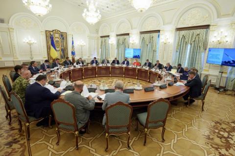 Владимир Зеленский провел заседание СНБО, на котором была принята Стратегия развития ОПК Украины и введены санкции в отношении ряда лиц