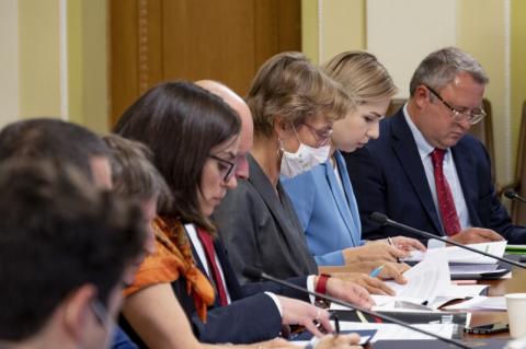 В Офисе Президента состоялась встреча при участии послов стран G7 и ЕС, посвященная поддержке судебной реформы в Украине