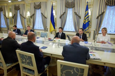 Владимир Зеленский провел встречу с президентом ФИБА Европа
