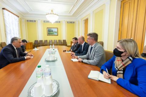 Игорь Жовква обсудил с представителями правительства Эстонии поддержку европейской и евроатлантической интеграции Украины