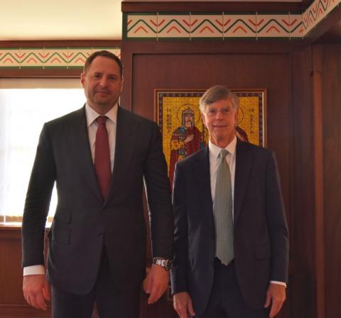 Руководитель Офиса Президента Украины встретился в Вашингтоне с политическим директором МИД Великобритании и с вице-президентом Института мира США