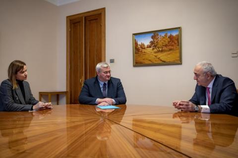 Андрей Сибига встретился с Генеральным секретарем ПАЧЭС