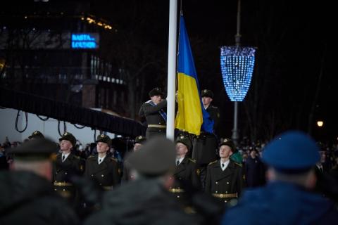 Владимир Зеленский на торжествах ко Дню ВСУ в Харькове: Благодаря нашим бойцам мы чувствуем только гордость