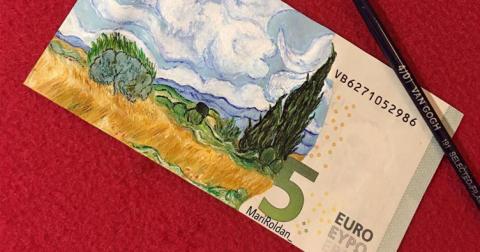 Европейцам предложат самим разрисовать деньги