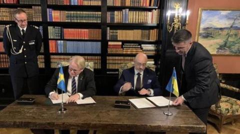 Украина подписала со Швецией судьбоносное соглашение
