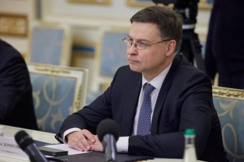Владимир Зеленский обсудил с исполнительным вице-президентом Европейской комиссии приоритетные направления сотрудничества и ситуацию с безопасностью вокруг Украины