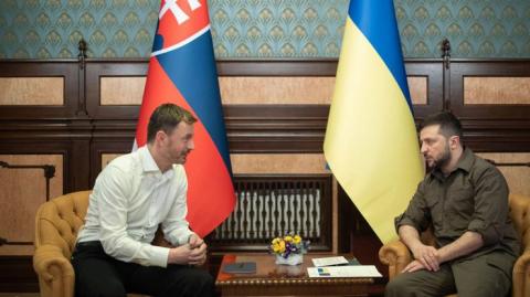 Зеленський зустрівся з прем'єром Словаччини: що обговорили політики